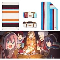 Amazon.co.jp: ゆるキャン△ 各務原なでしこ 志摩リン 同型 毛布